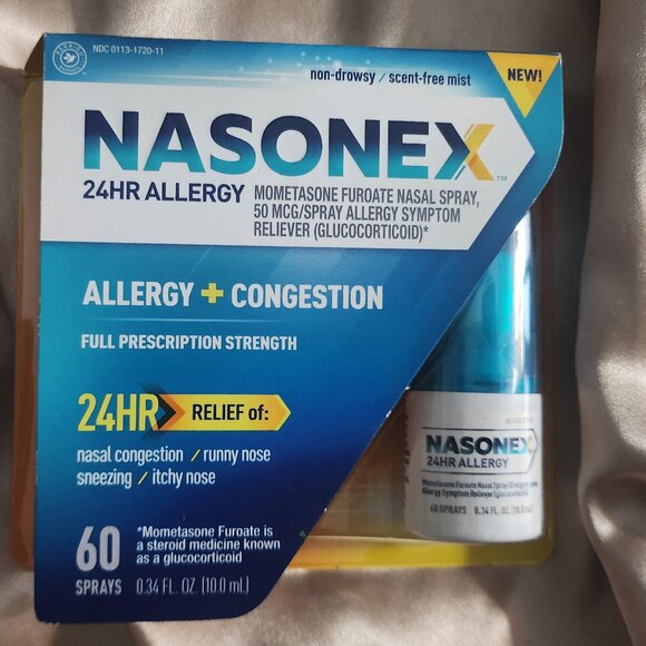 Nasonex Allergy + Congestion - Picture 1 of 2